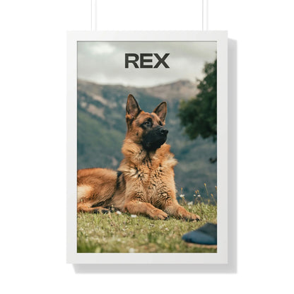 K9ELITE Custom Framed Poster