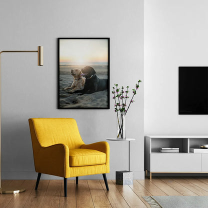 K9ELITE Custom Framed Poster