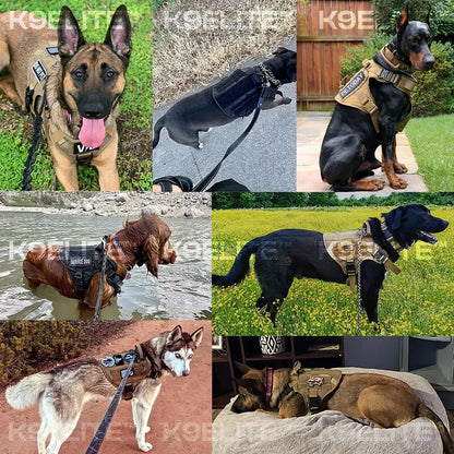 K9ELITE™ Tactical No-Pull Dog Harness