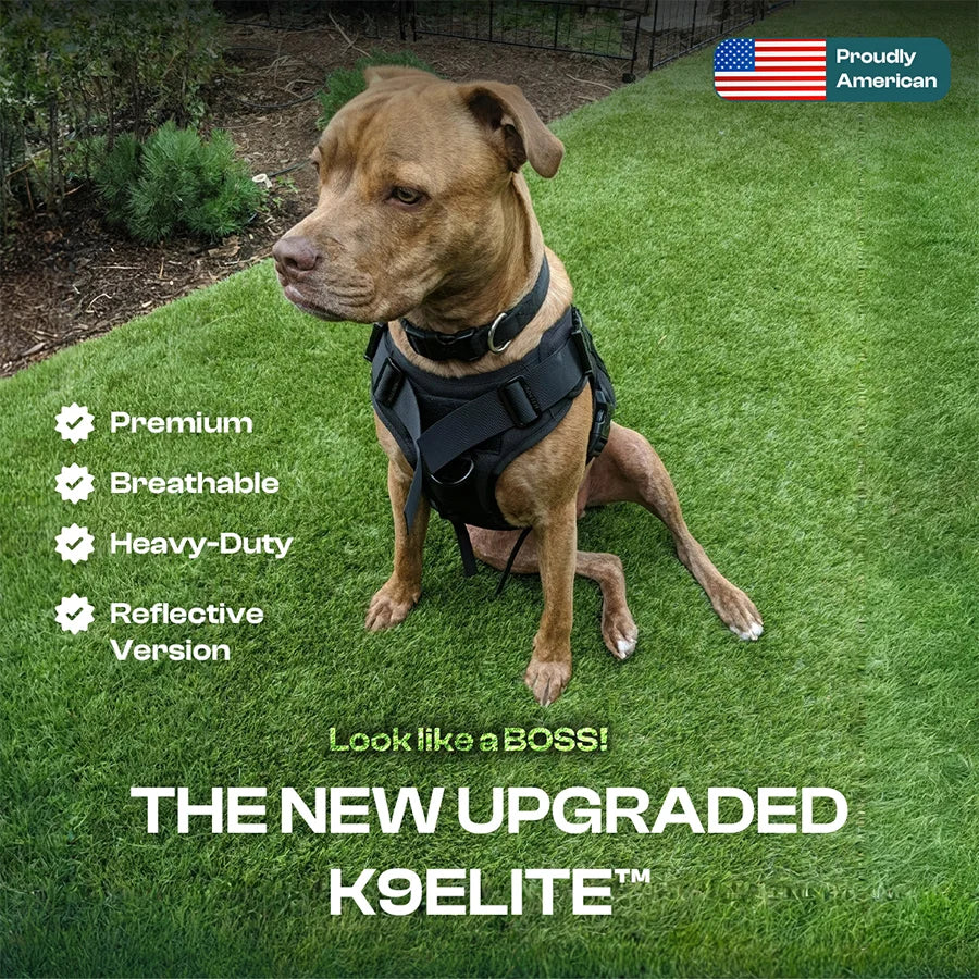 K9ELITE™ Tactical No-Pull Dog Harness