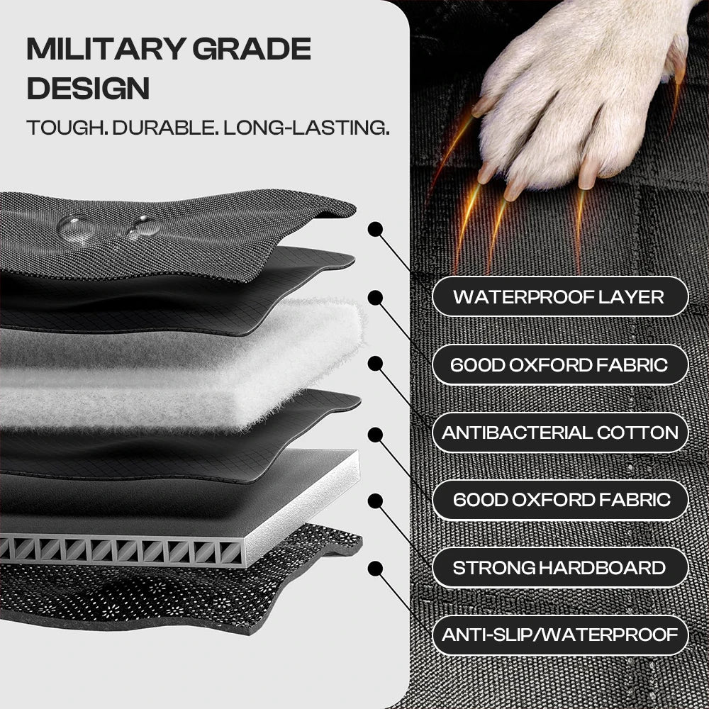 PawBridge™ – Hard Bottom Seat Protector & Extender