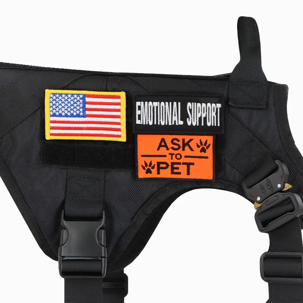 K9ELITE™ Hook & Loop Patch Set (12-pack)