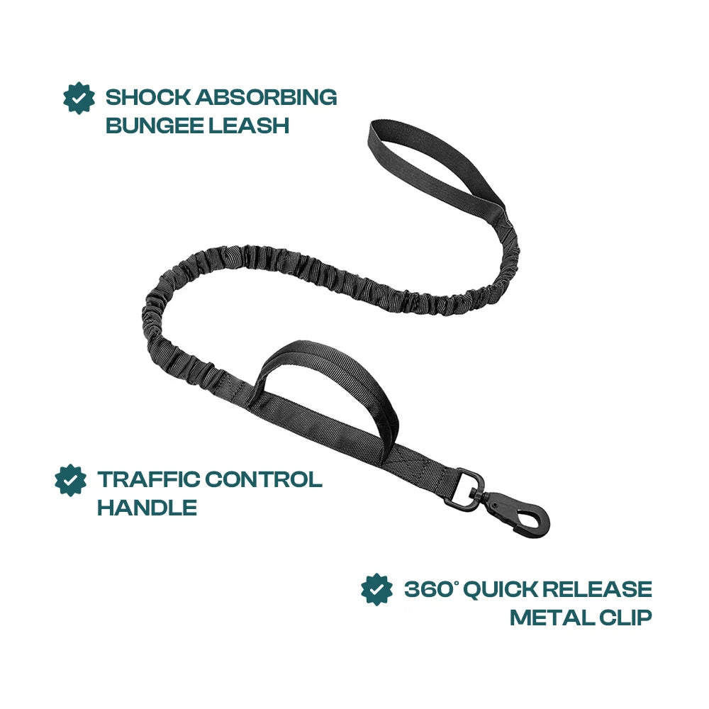 K9ELITE™ Tactical Bungee Leash
