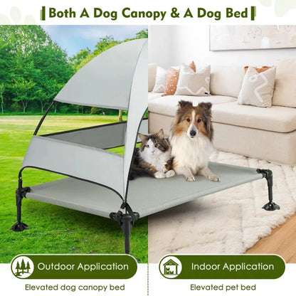 K9Cabana™ Dog Lounge Tent & Elevated Bed